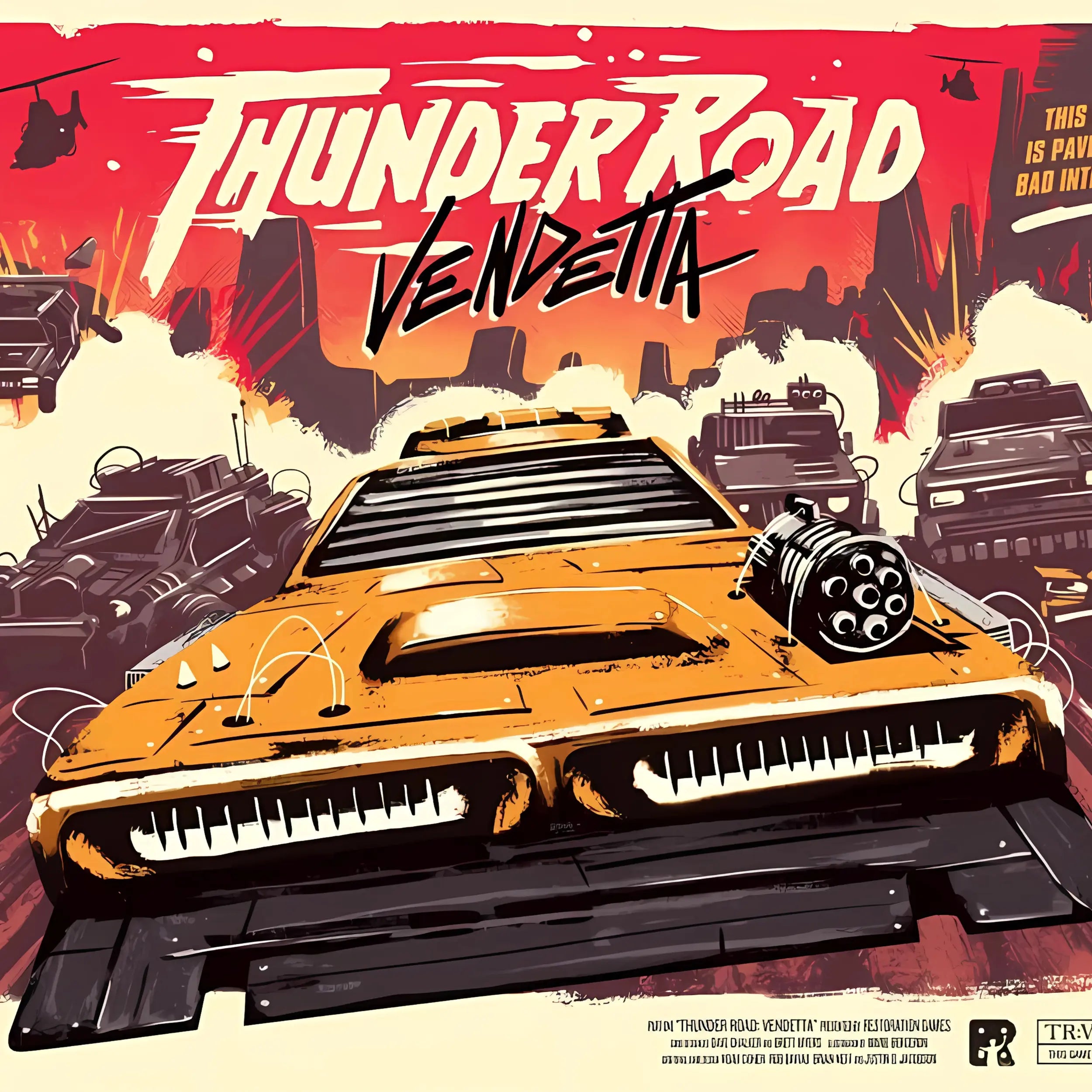 Thunder Road: Vendetta – Il gioco da tavolo dove il caos non è un'opzione, è la strada