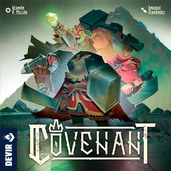 Covenant – Il nuovo gioco da tavolo fantasy di Germán P. Millán (Devir Games)