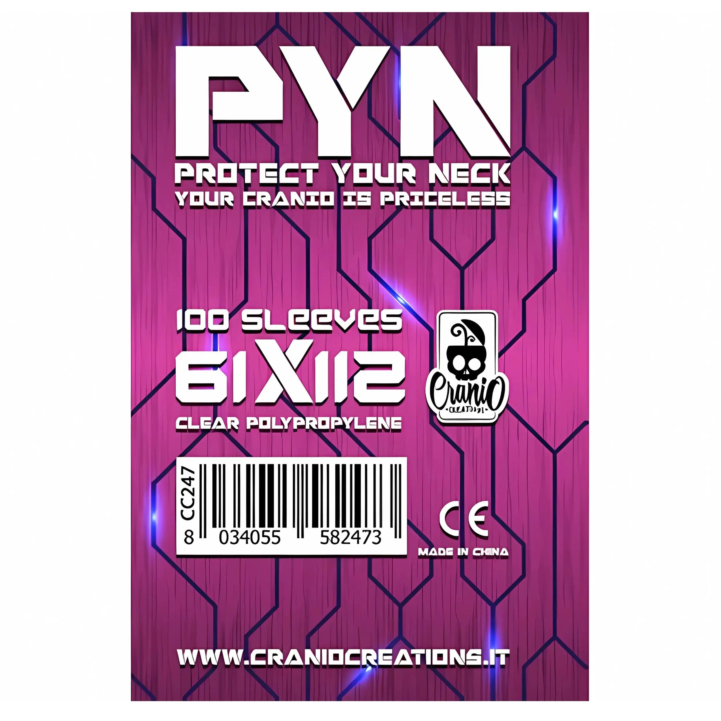 61x112 card sleeves PYN Sleeves 61x112 mm – Ideal for Tarot and Tarot Cards (100 pcs) – FroGames