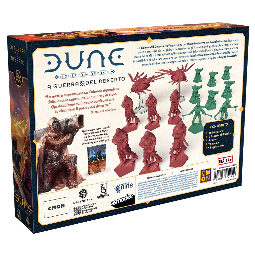 Dune: La Guerra per Arrakis – La Guerra del Deserto