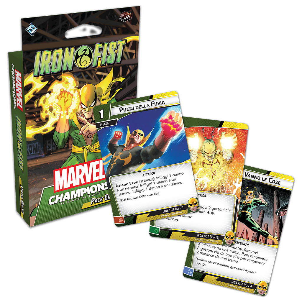 Marvel Champions LCG - Iron Fist (Pack Eroe)