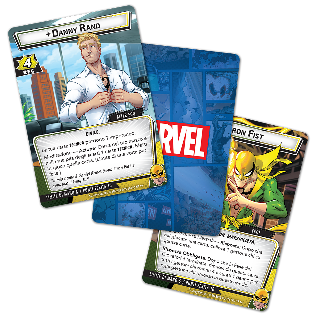 Marvel Champions LCG - Iron Fist (Pack Eroe)