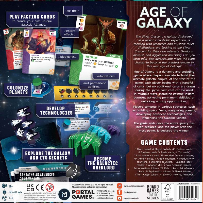 Age of Galaxy Second Edition