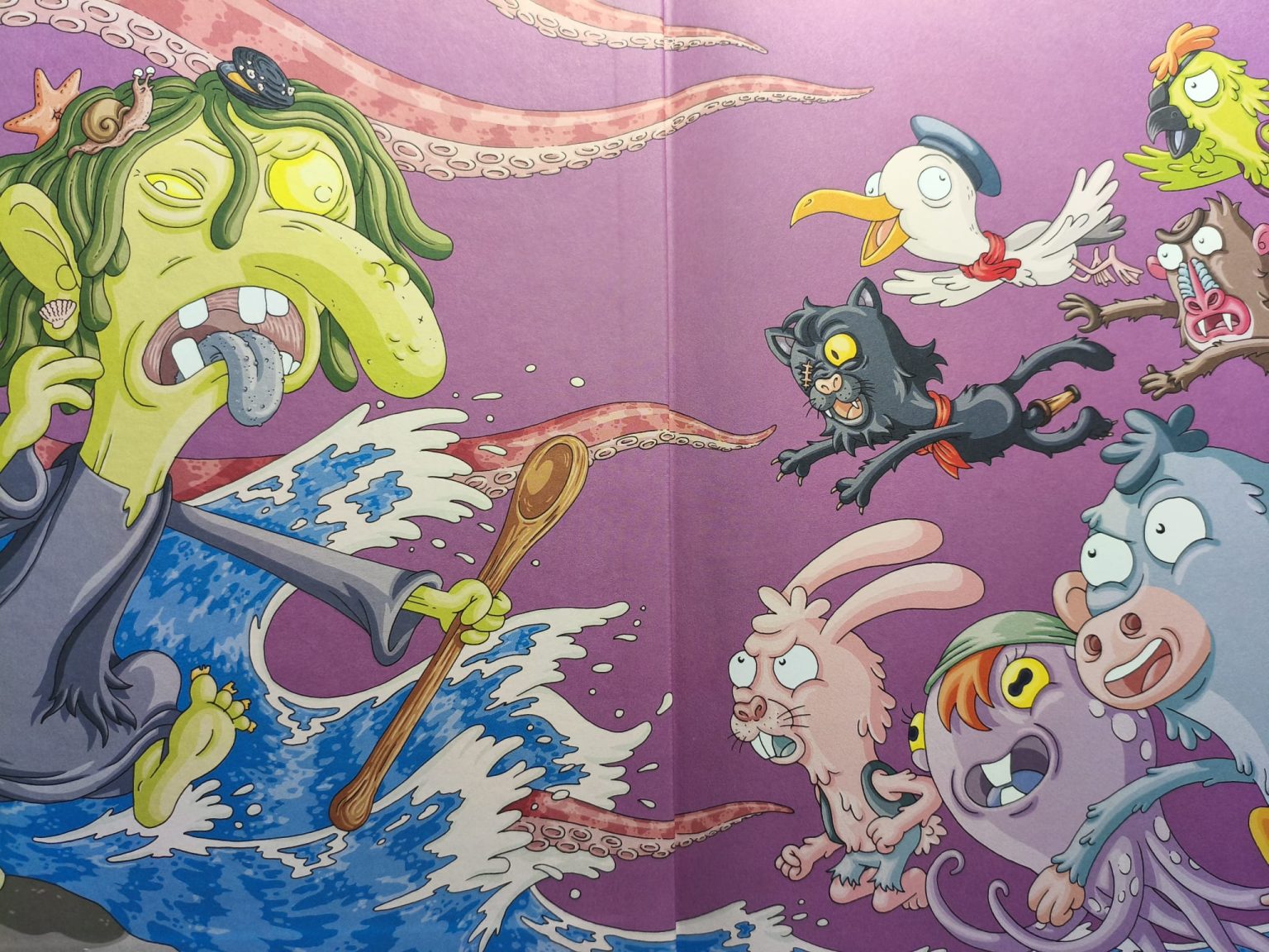 Bestie a Babordo - La Maledizione della Strega dello Scoglio - Fumetto Gioco