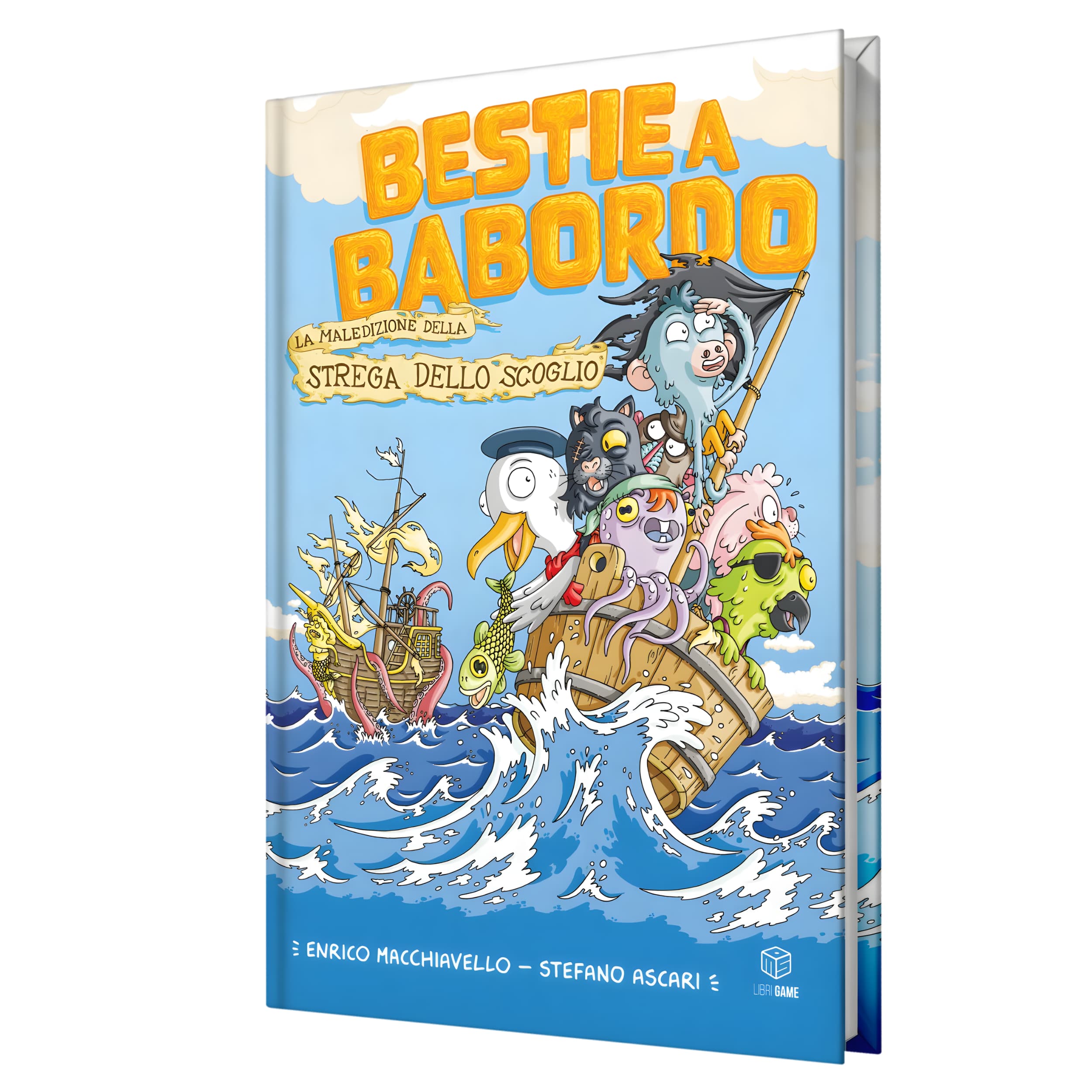 Bestie a Babordo - La Maledizione della Strega dello Scoglio - Fumetto Gioco