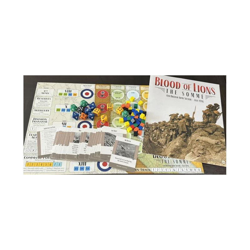 Blood of Lions - The Somme – 4th British Amy Sector - July 1916