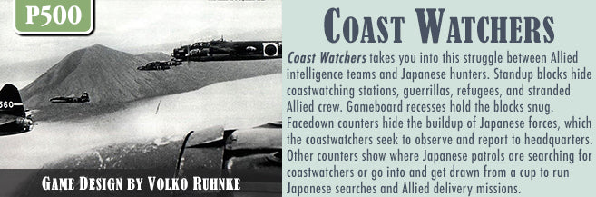 Coast Watchers - Allied Field Intelligence in the South Pacific, 1942-1943