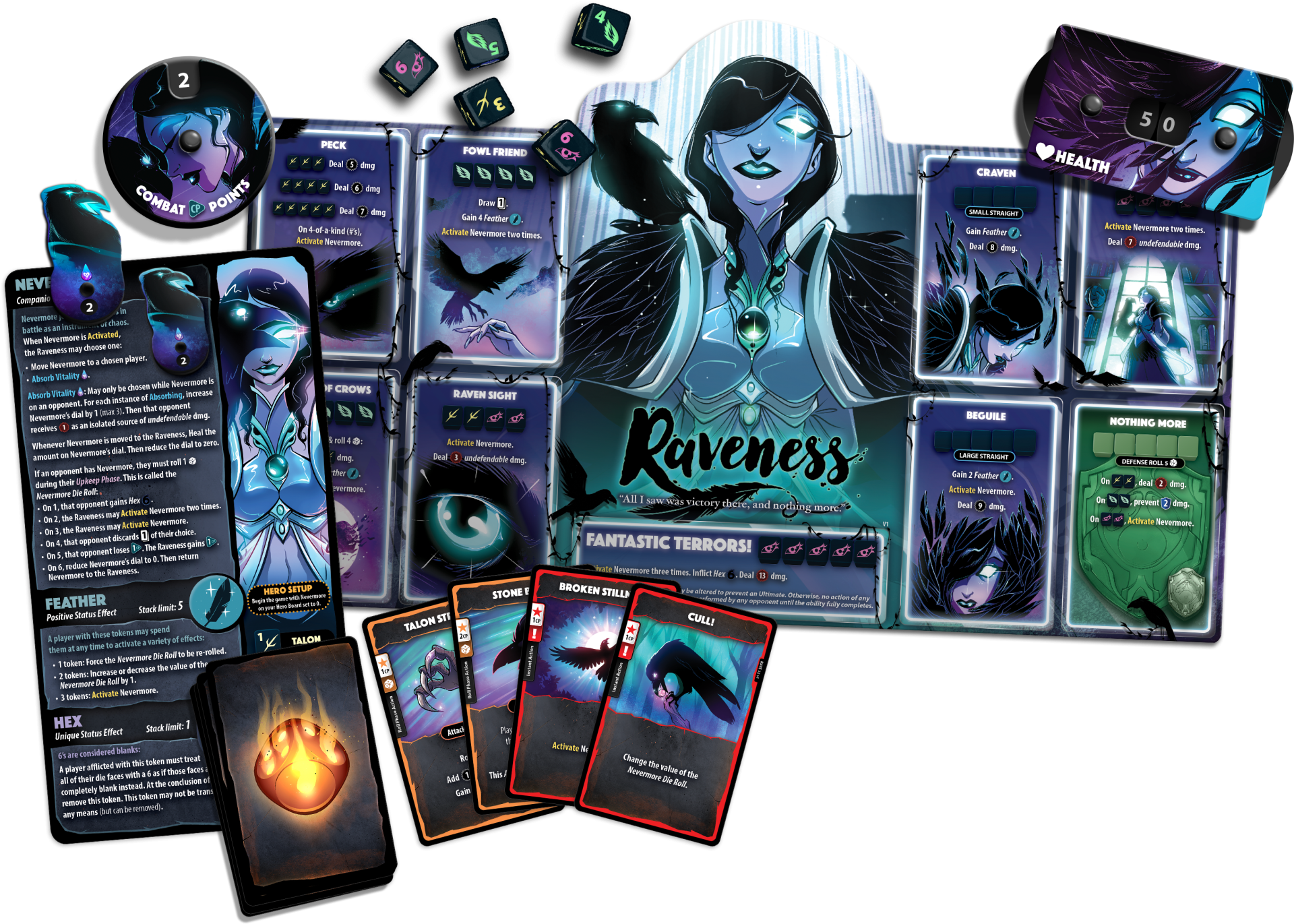 Dice Throne Hero Pack Raveness