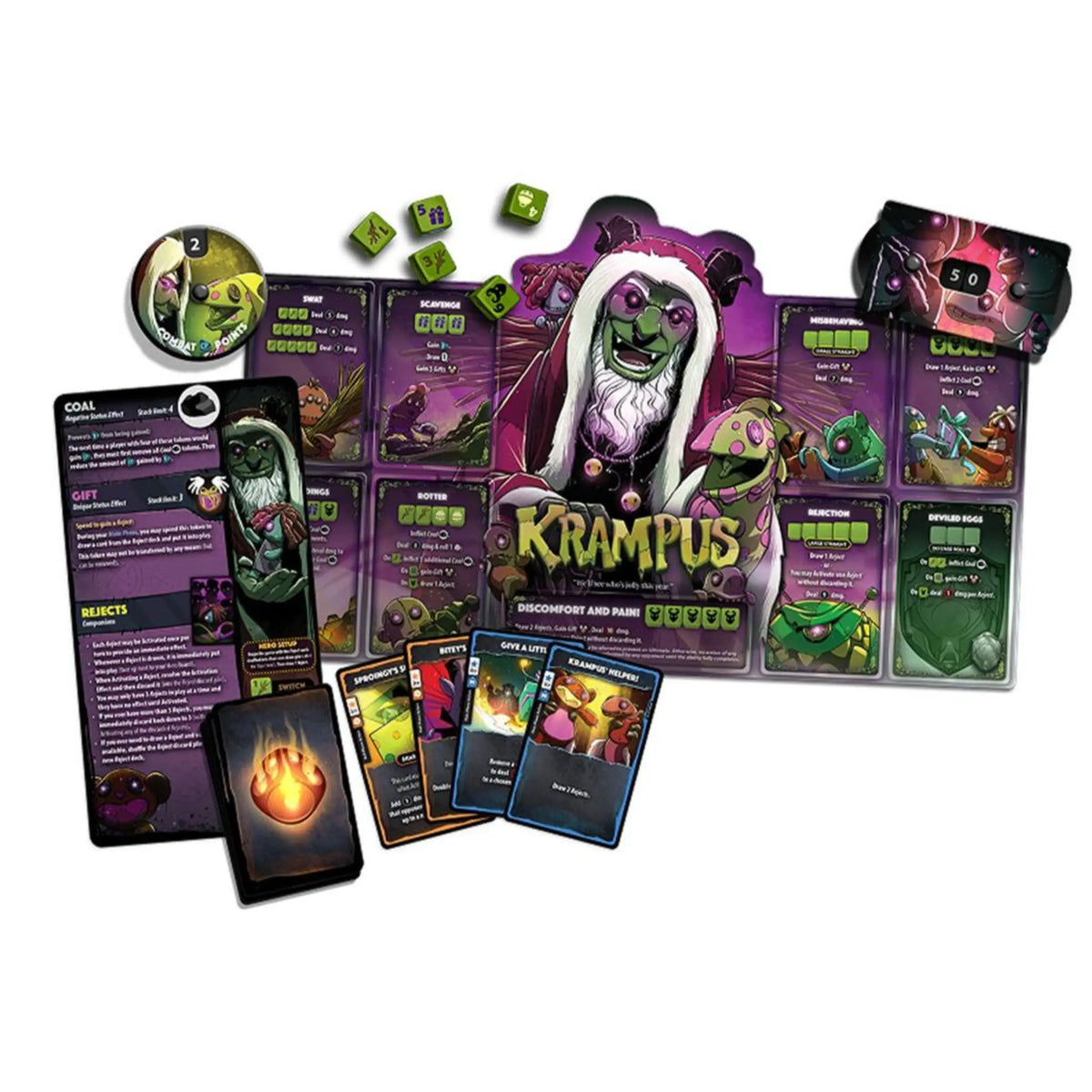 Dice Throne Krampus Hero Pack (Dice Throne: Santa v. Krampus)