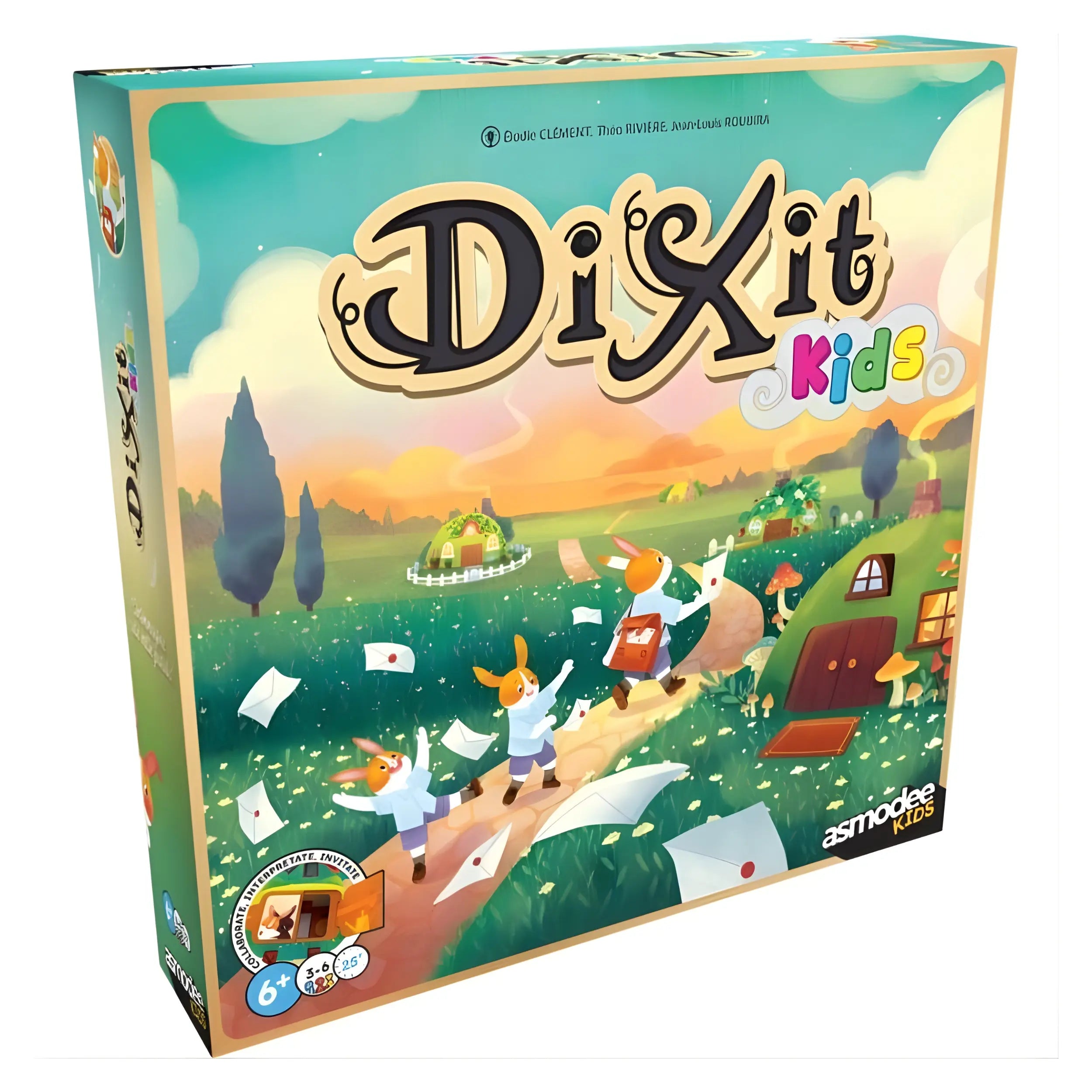 Asmodee Happy City Gioco Da Tavolo (Versione Francese) – Gioco Strategico Di Costruzione Città, 2 Modalità, Per Famiglie Ed Esperti