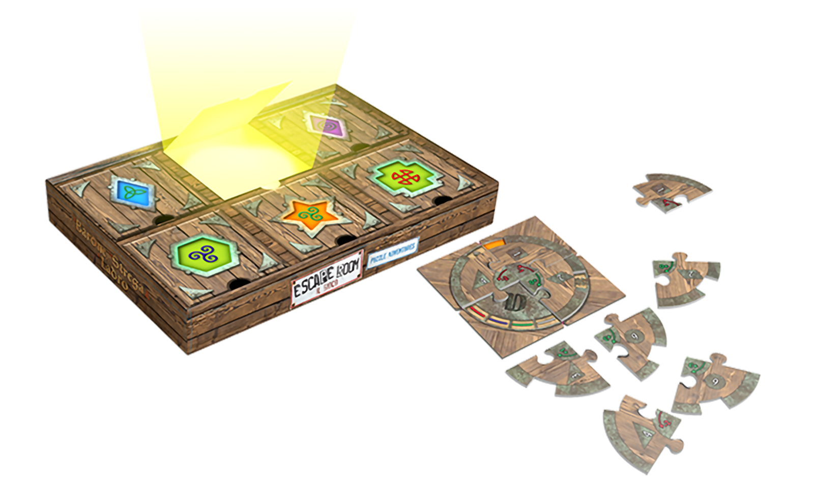 Escape Room Puzzle - Il Barone, La Strega e il Ladro