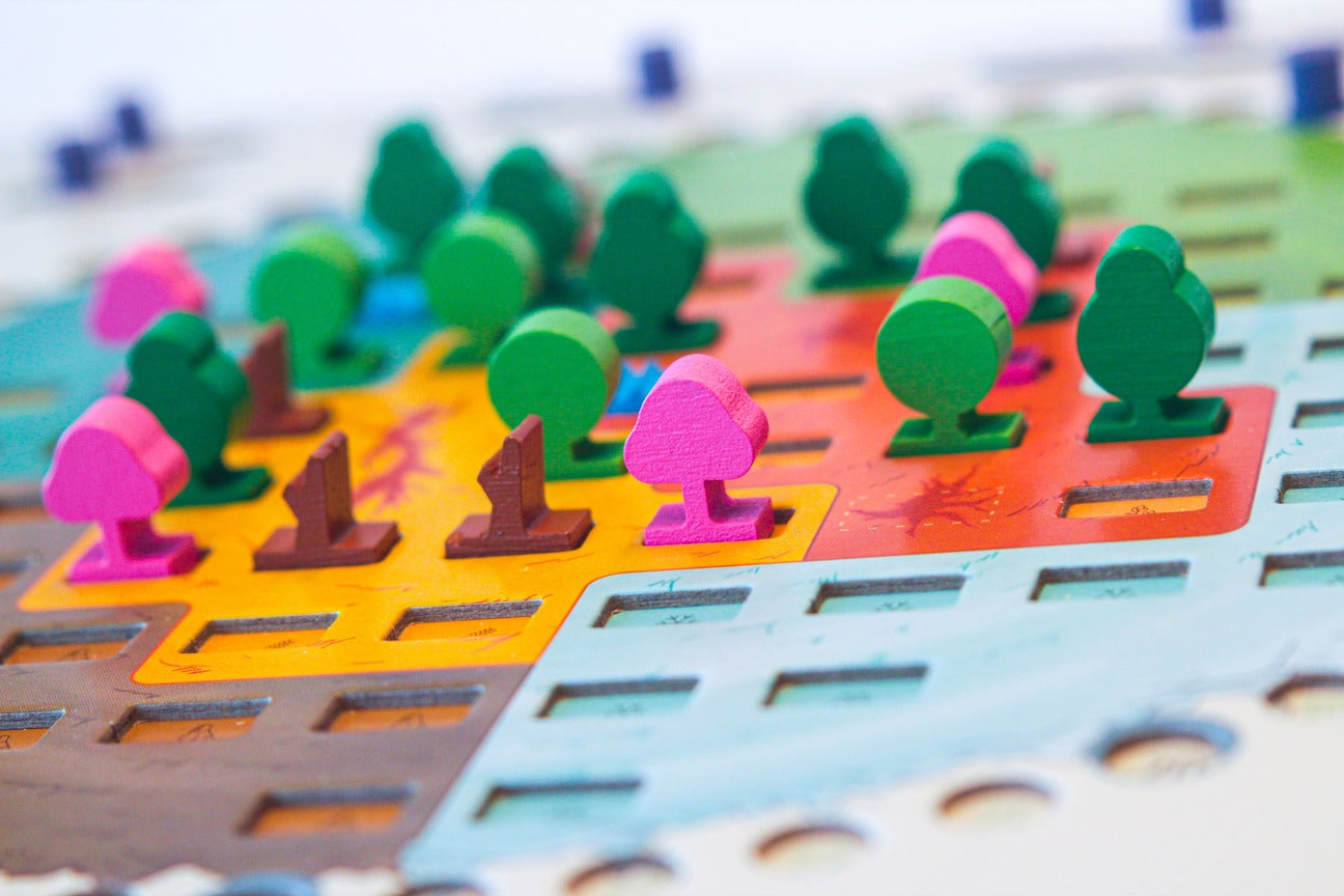 Evergreen Cherry Blossoms & Bamboo