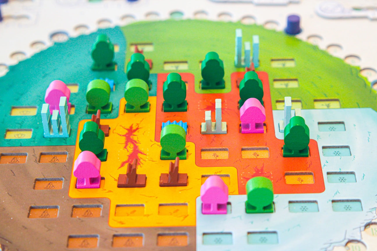 Evergreen Cherry Blossoms & Bamboo