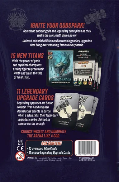 Final Titan: Godspark Expansion