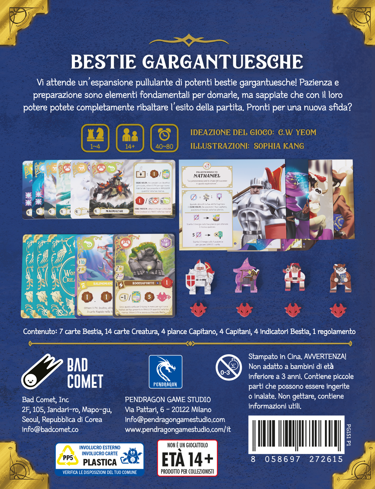 Creature Fantastiche - Bestie Gargantuesche (Wondrous Creatures: Gargantuan Beasts)