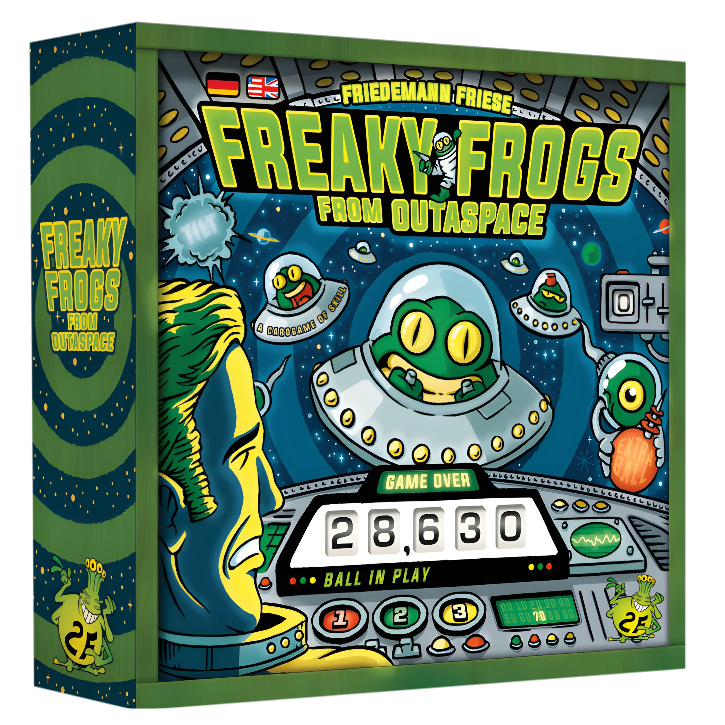 Freaky Frogs from Outaspace – Pinball-Inspired Solitaire Game