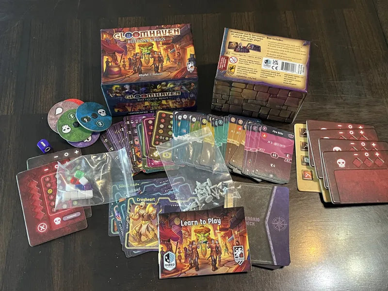 Gloomhaven - Buttons & Bugs