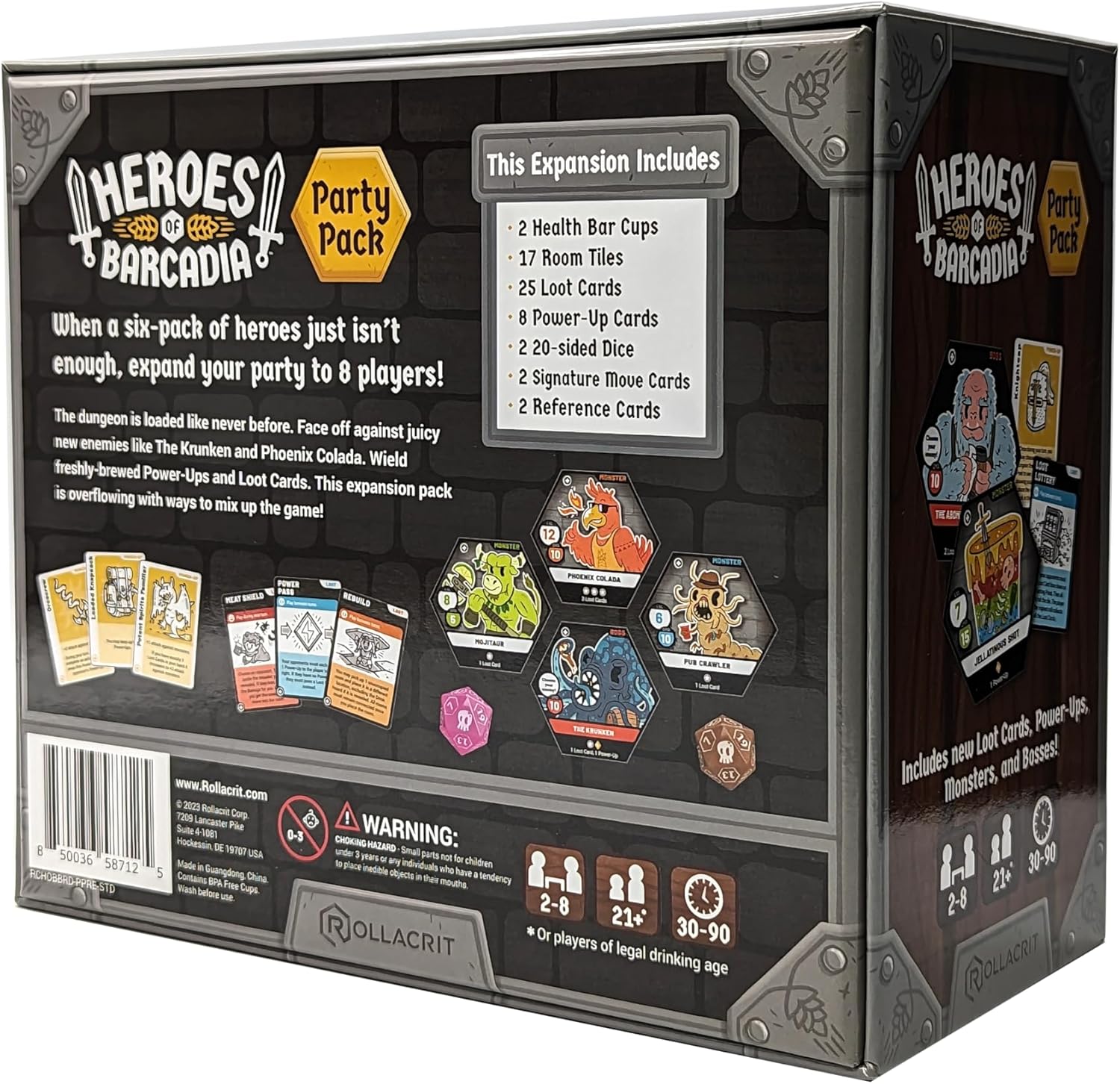 Heroes of Barcadia Party Pack Retail Edition