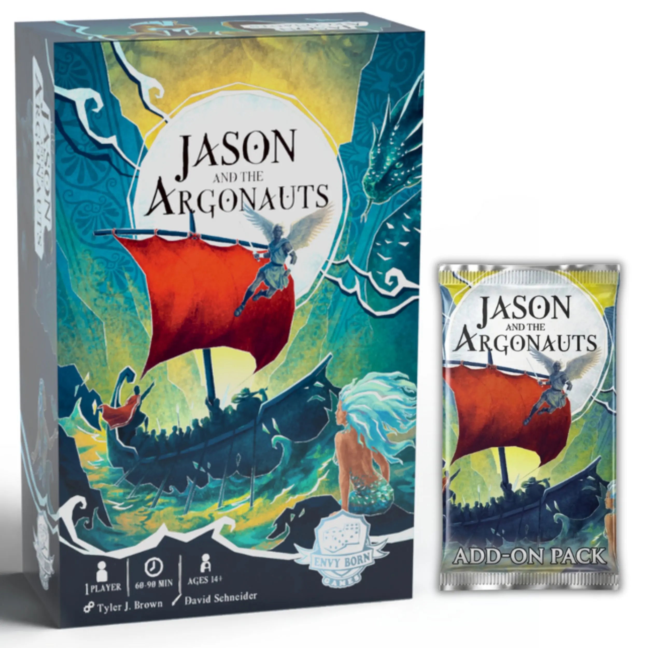 Bundle - Jason and the Argonauts + Add on Pack + Stretch Goal - Dice Set + Dice Tray