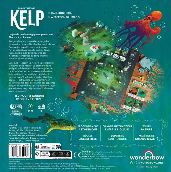 Kelp: Shark vs Octopus