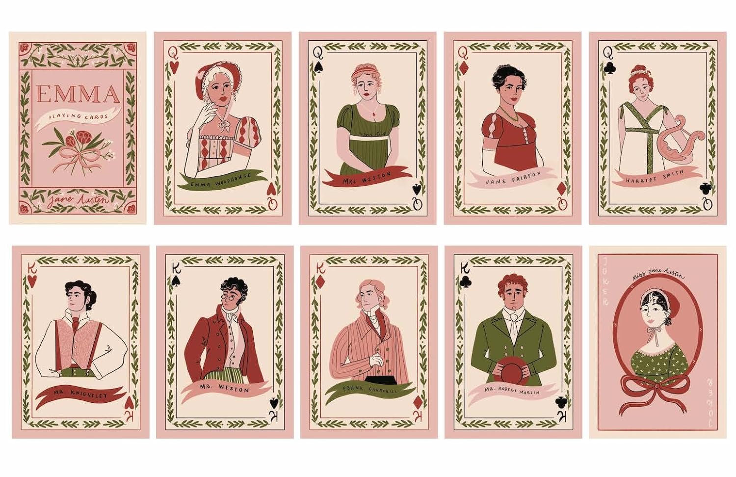 Literary Suits Jane Austen Collection