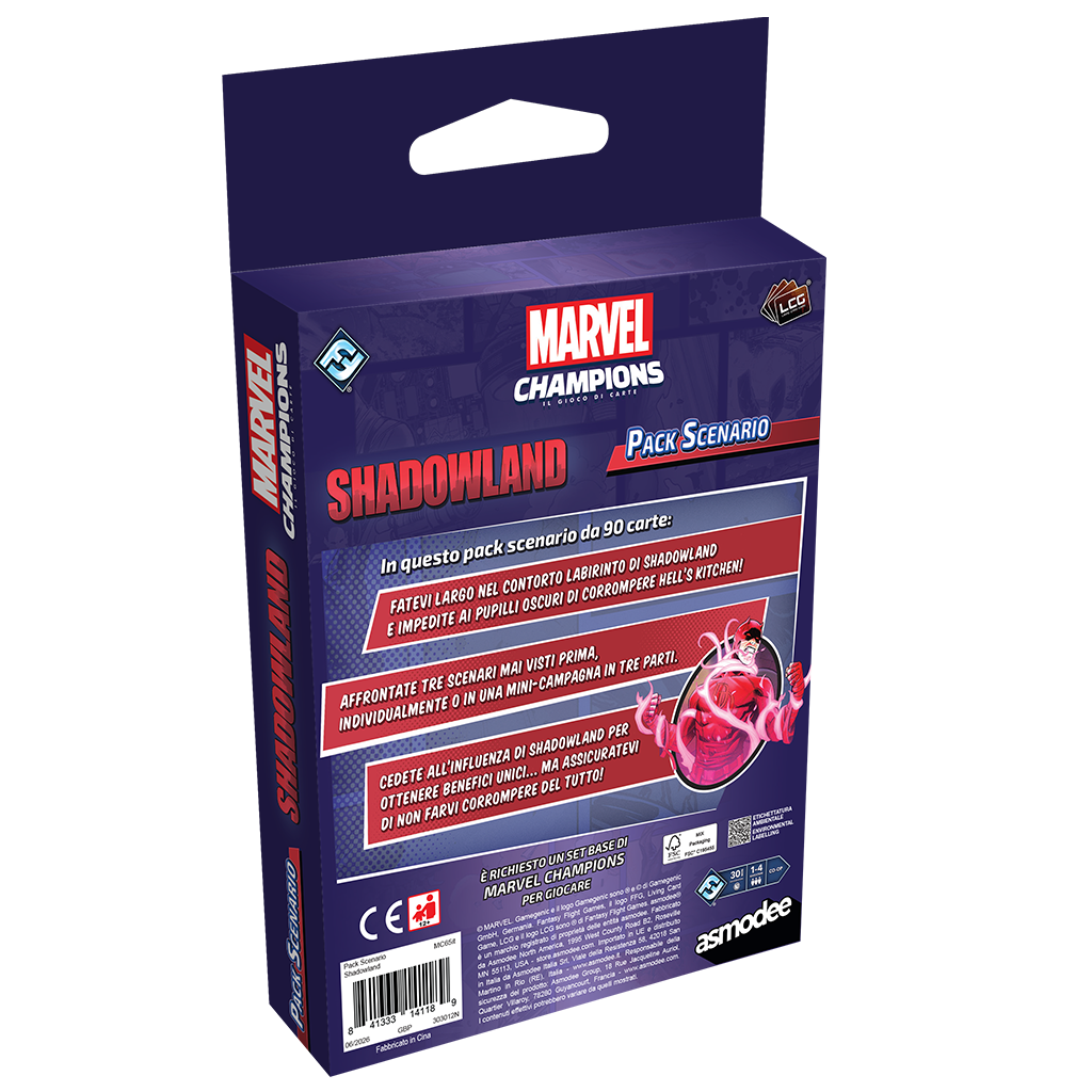 Marvel Champions: The Card Game – Shadowland Scenario Pack