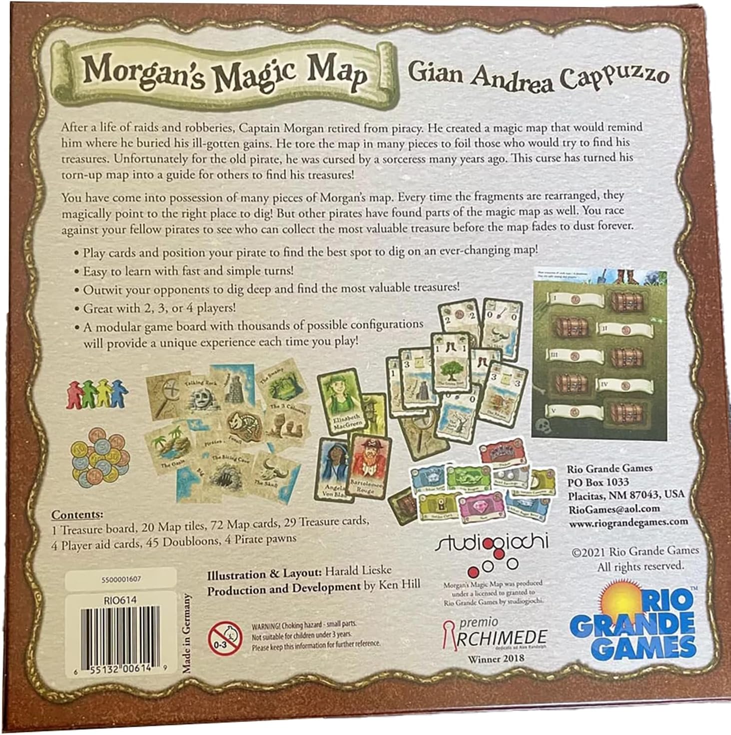 Morgan's Magic Map