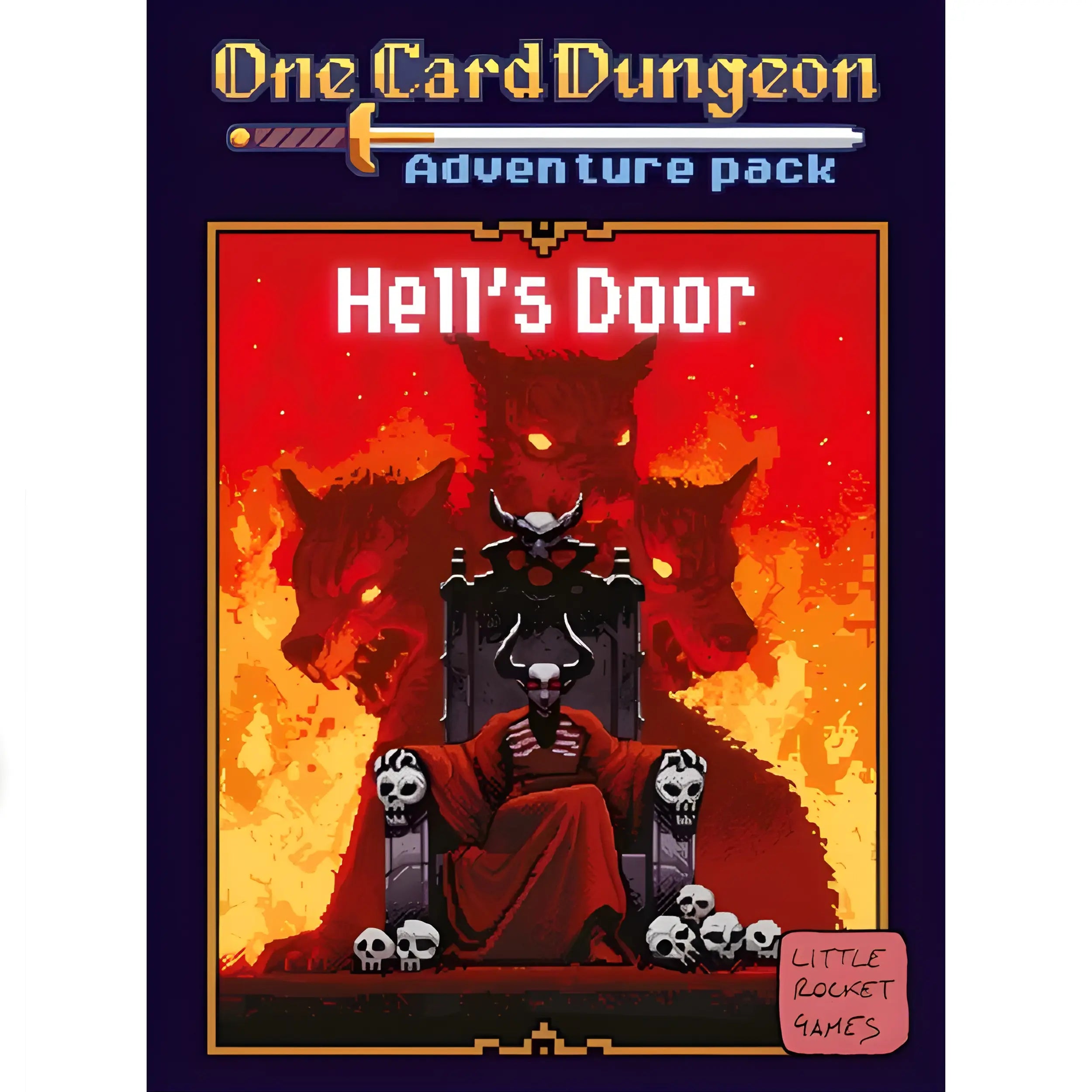 One Card Dungeon – Hell's Door solo adventure final boss – FroGames