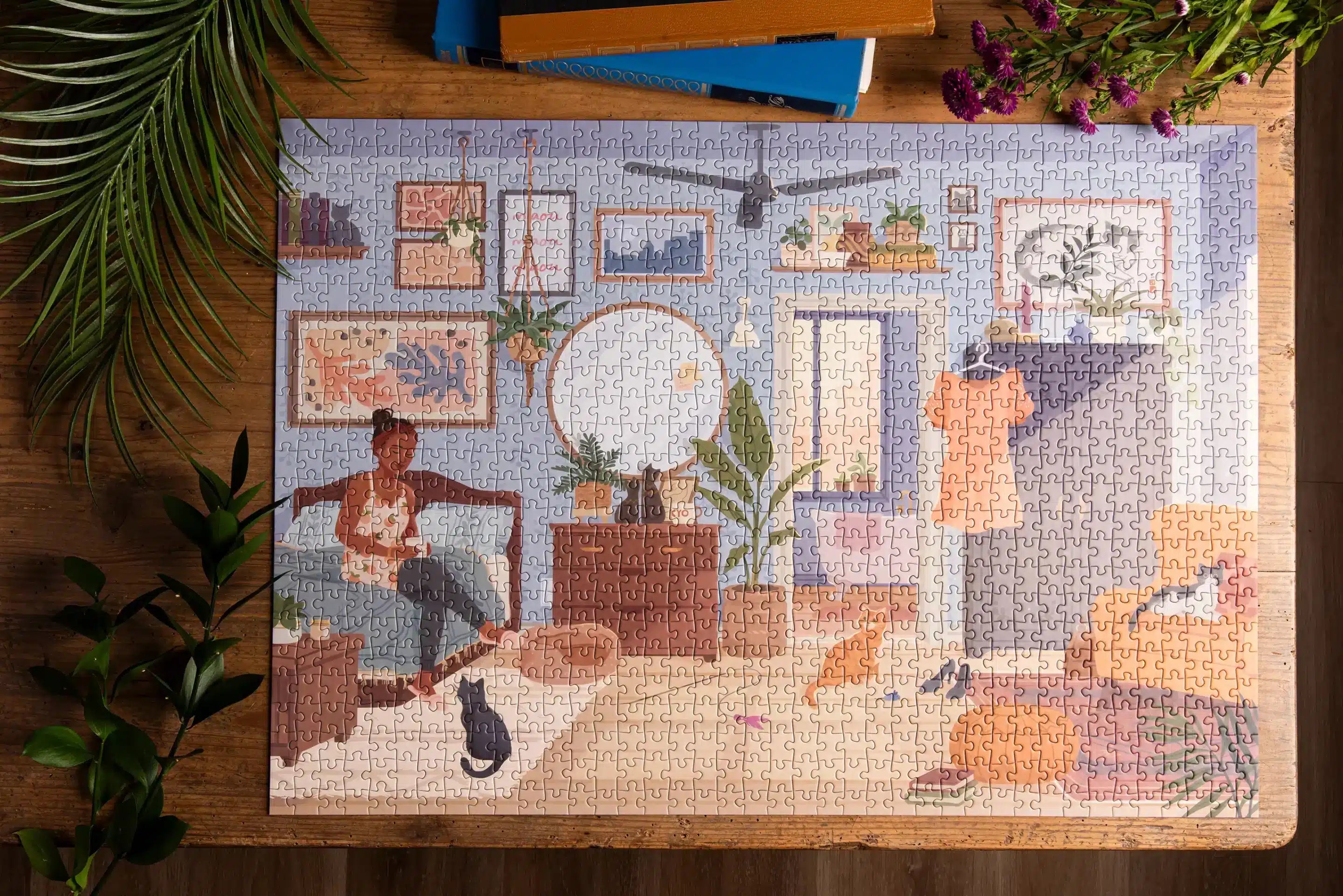 Puzzle Sunday Morning 1000 pz