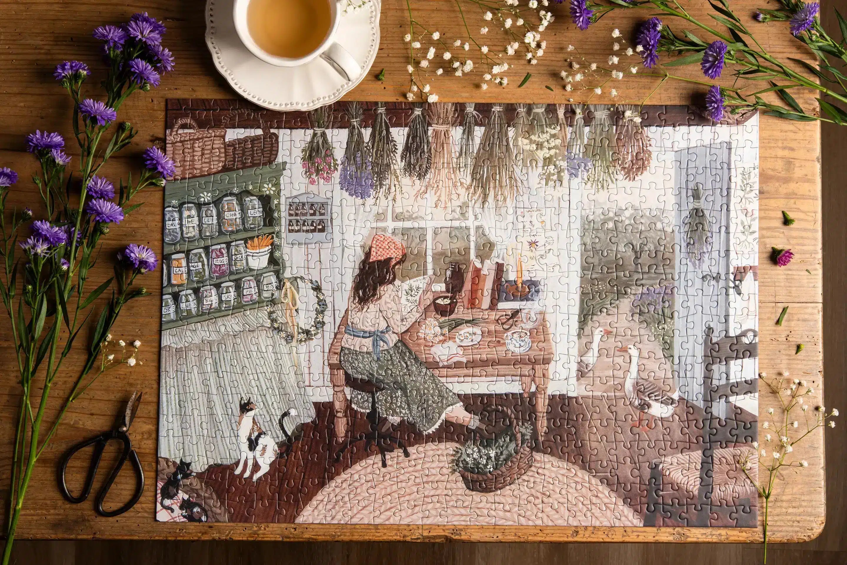 Puzzle The Herbalist 500 pz