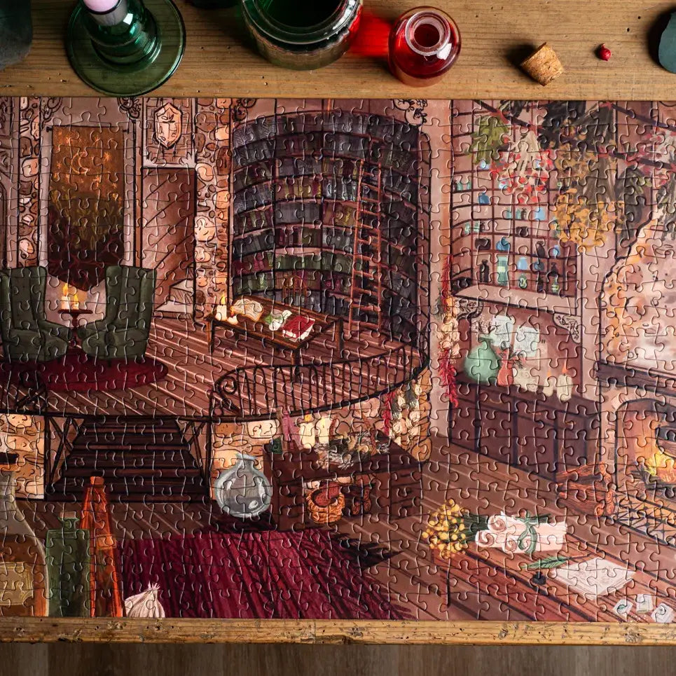 Puzzle Apothecary's Cabinet 500 pz
