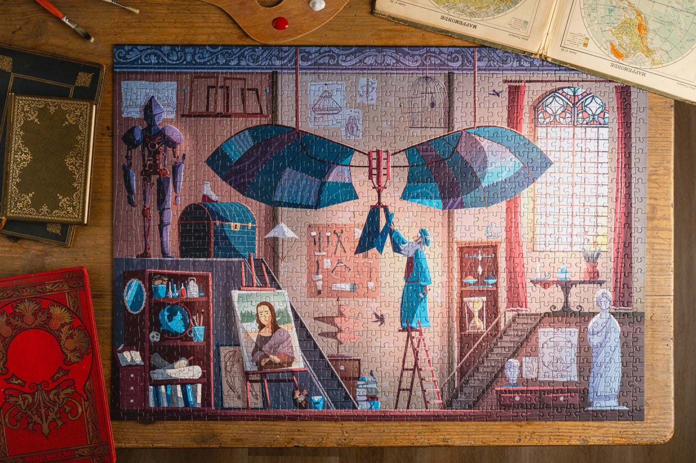 Puzzle Da Vinci Workshop 1000 pz