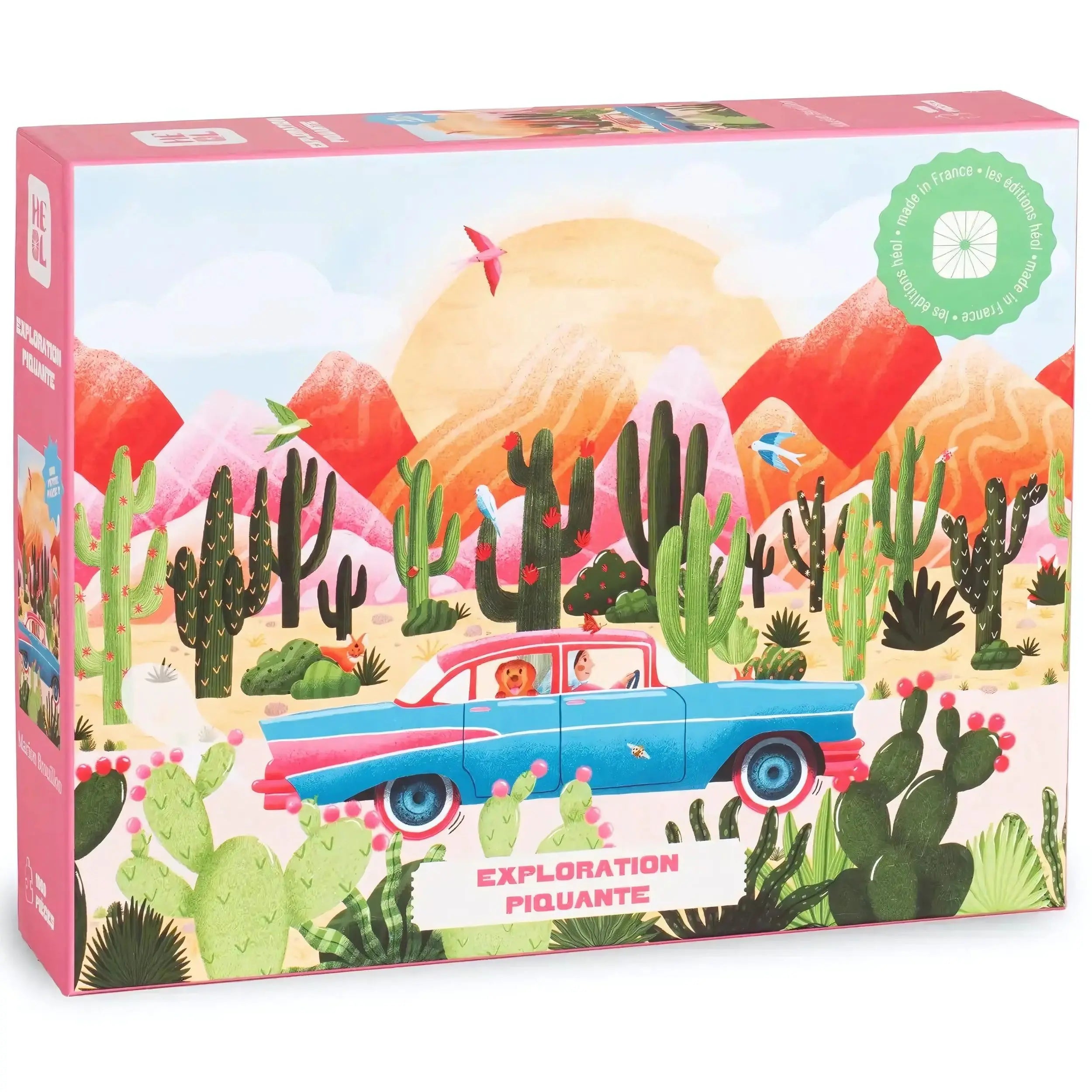 Puzzle Exploration piquante 1000 pz