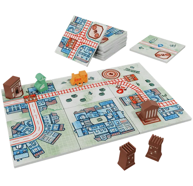 Railroad Tiles - Monuments Expansion