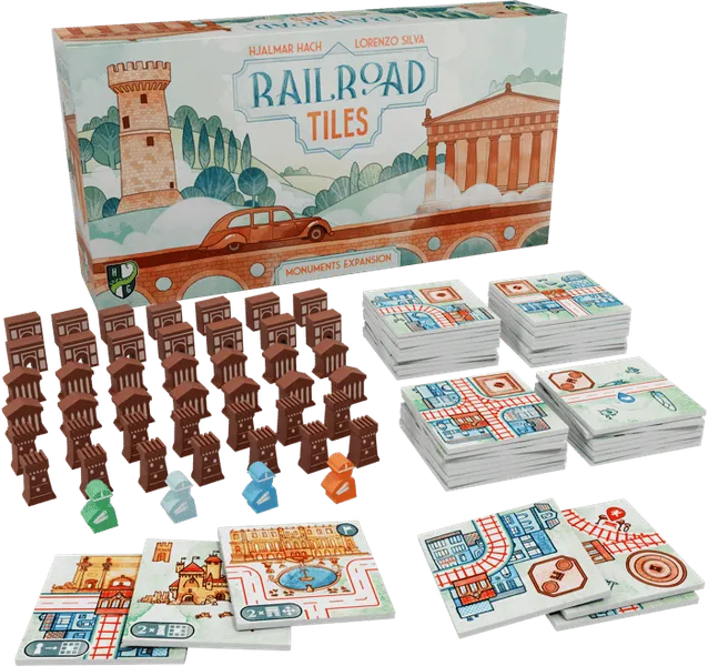 Railroad Tiles - Monuments Expansion