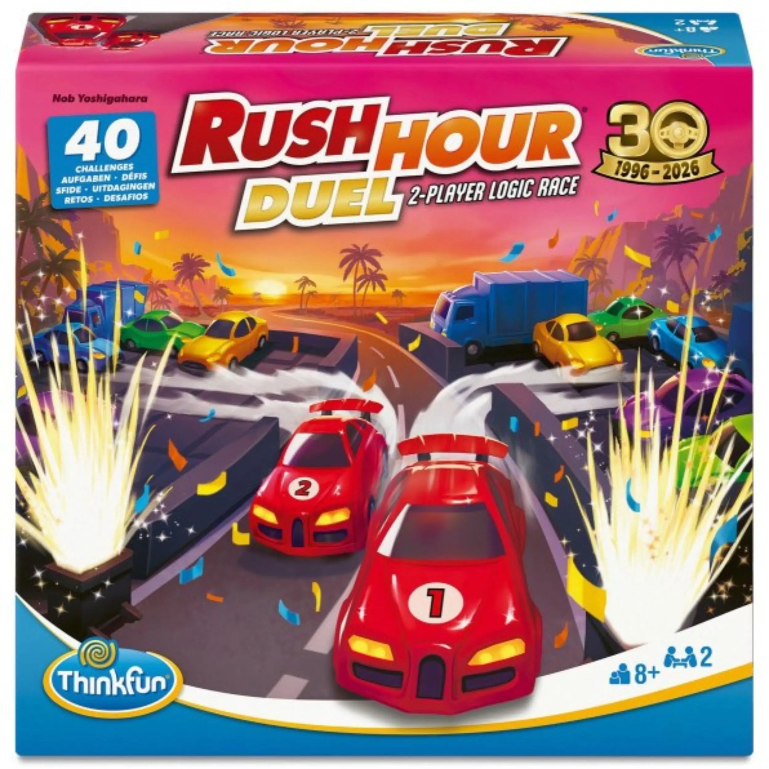 Rush Hour Duel, competitive 2-player puzzle | FroGames
