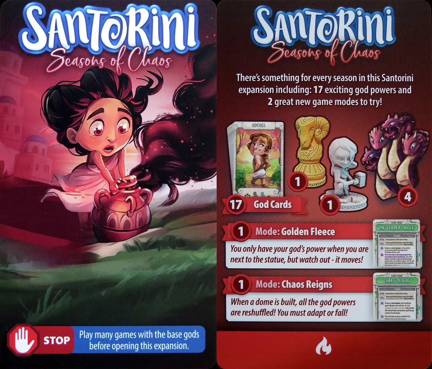 Santorini: God Pack Seasons of Chaos