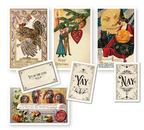Victorian Greeting Card Showdown