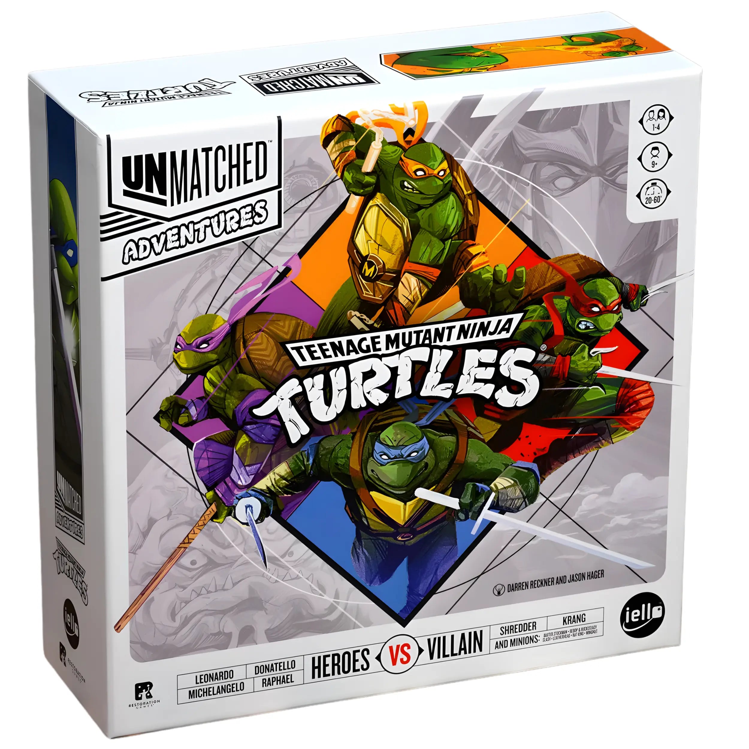 Unmatched Adventures - Teenage Mutant Ninja Turtles - Con Carte Foil e Alternat Art Limited Edition ENG