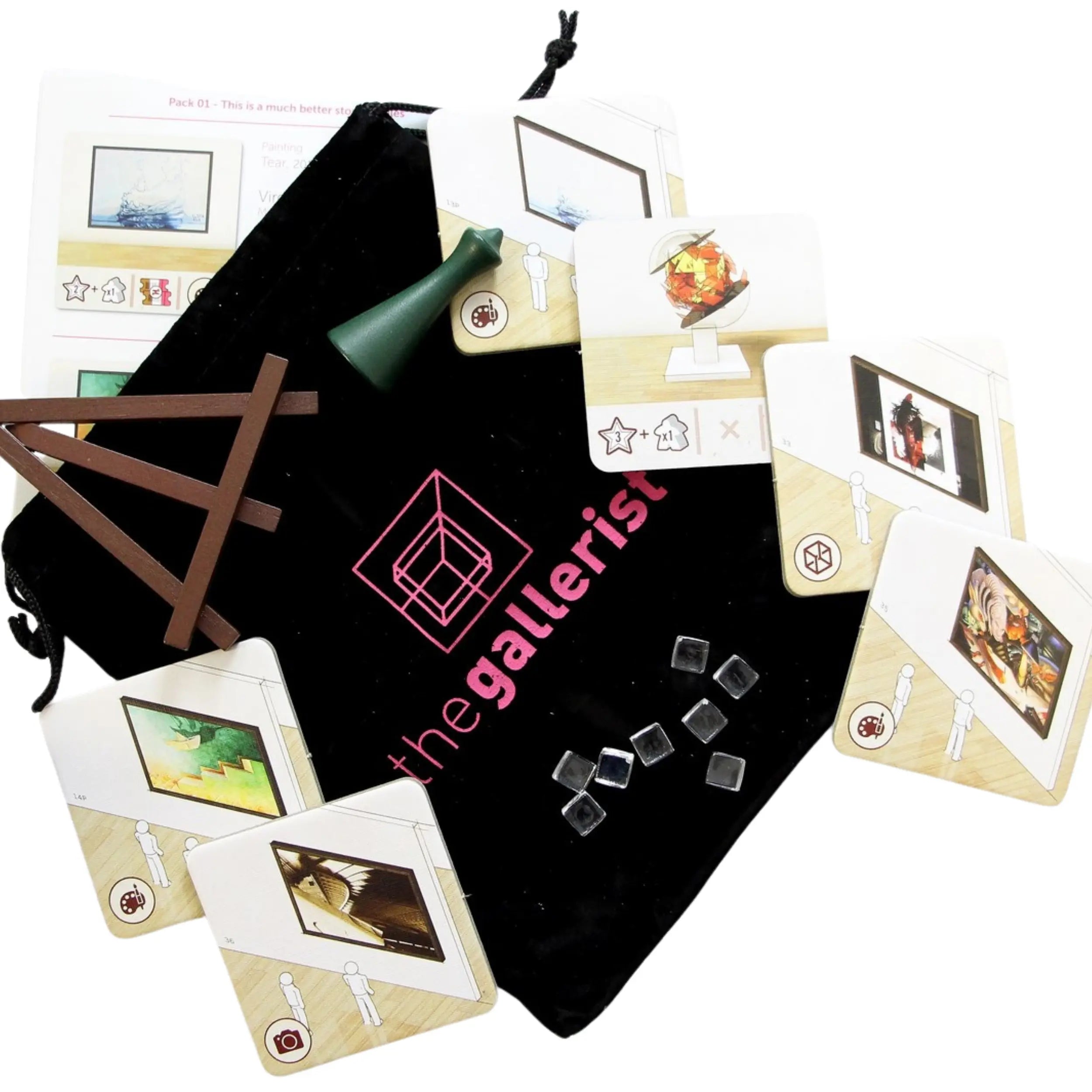 The Gallerist - Stretch Goals Pack 1 and 2