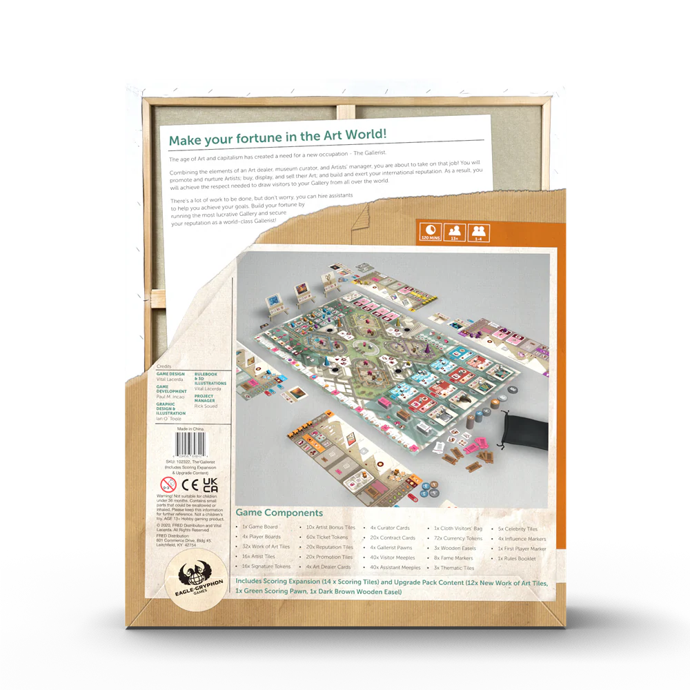 The Gallerist - Includes Upgrade Pack & Scoring Exp