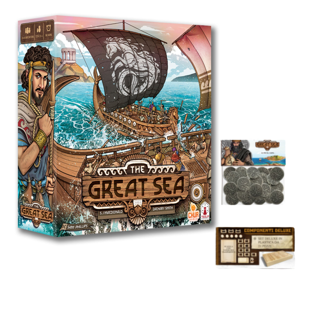 The Great Sea Con Monete e Componenti Deluxe