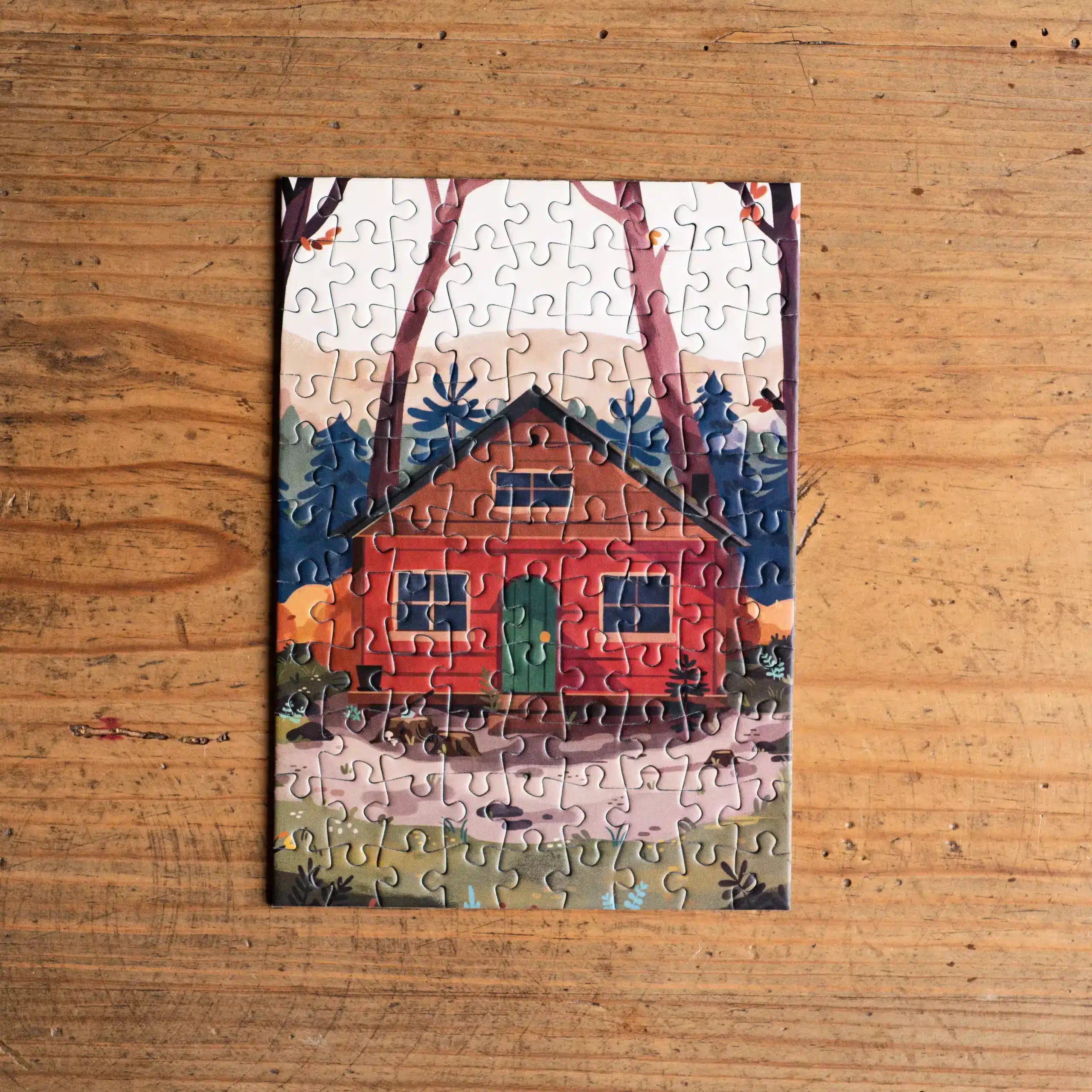 Mini Puzzle Cabin - Trevell 99 pz