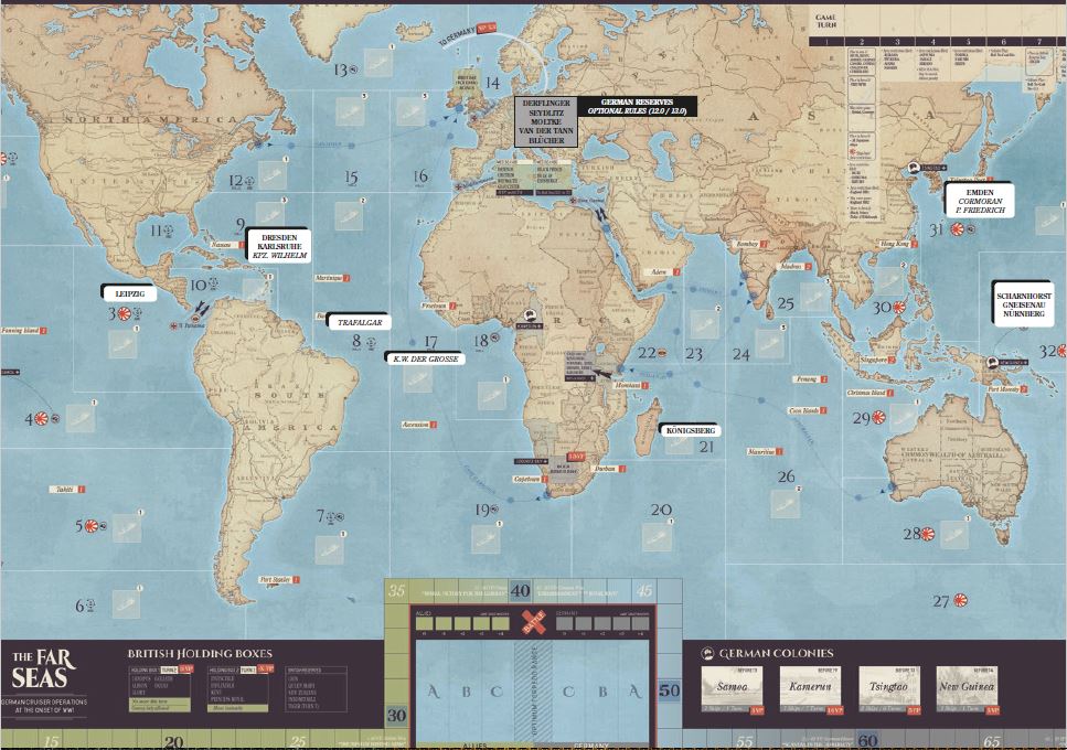 The Far Seas: German Cruiser Operations at the Onset of World War I