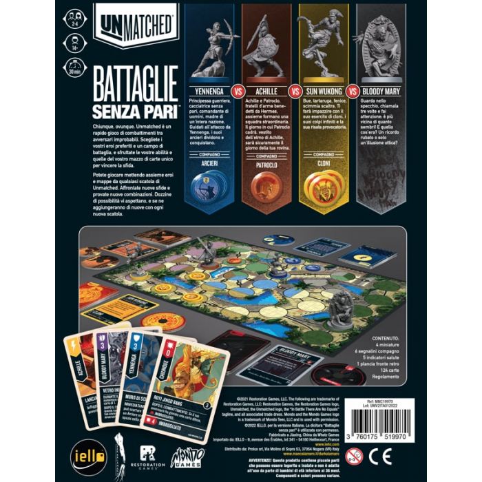 Unmatched - Battle of Legends - Volume Two