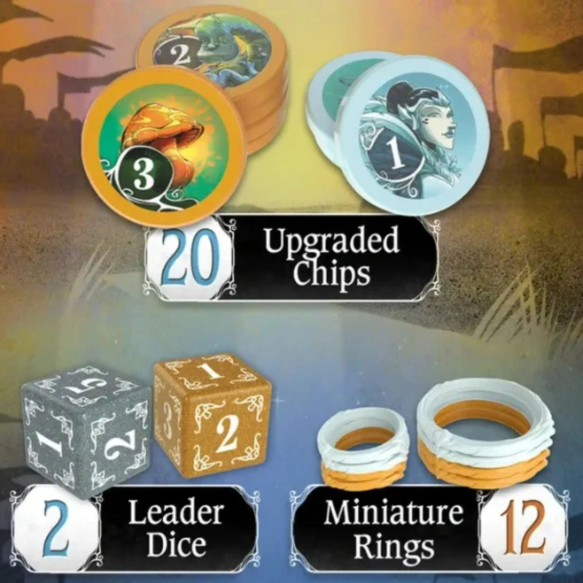 Wonderlands War Caterpillar & White Queen Deluxe Upgrades
