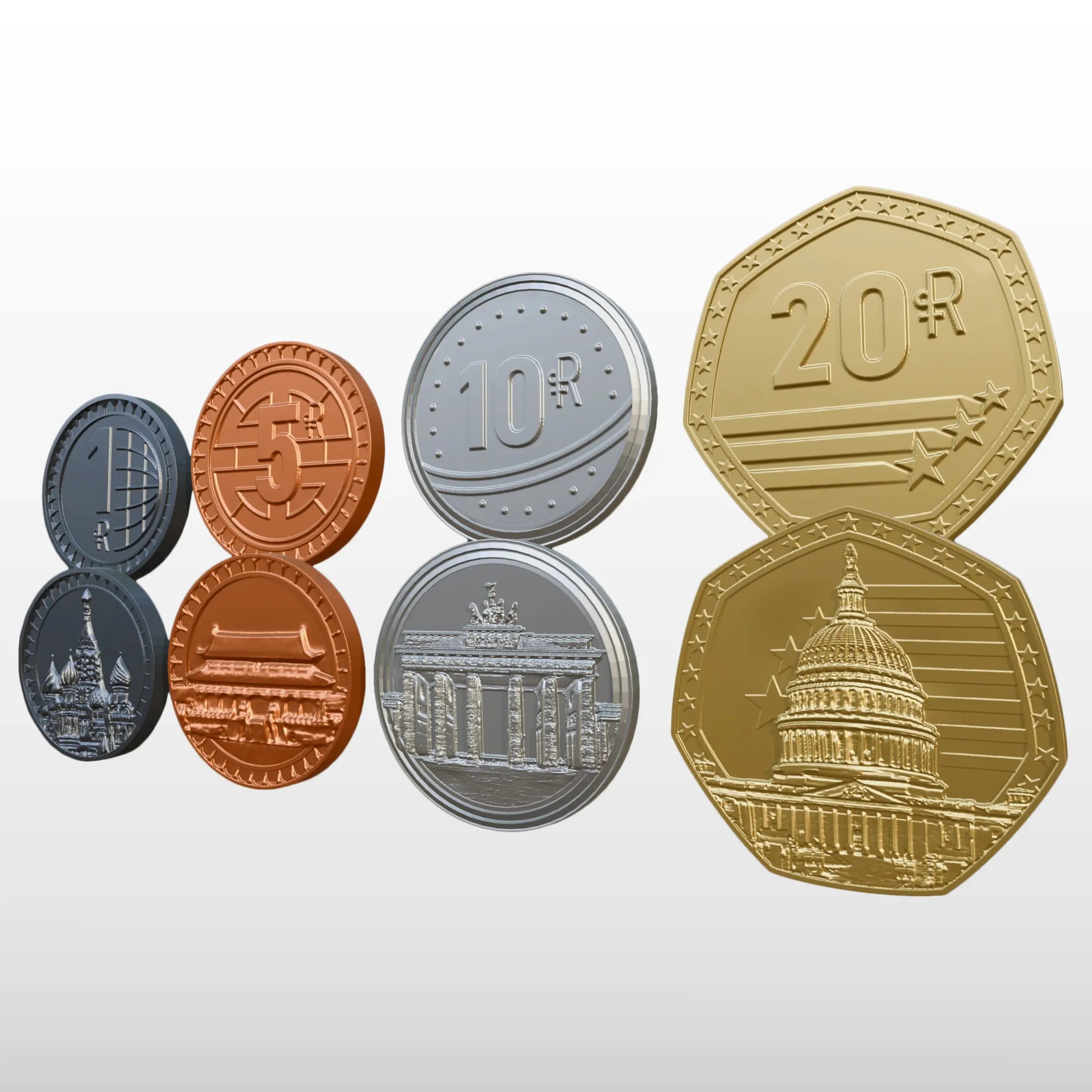 World Order Metal Coins (85)