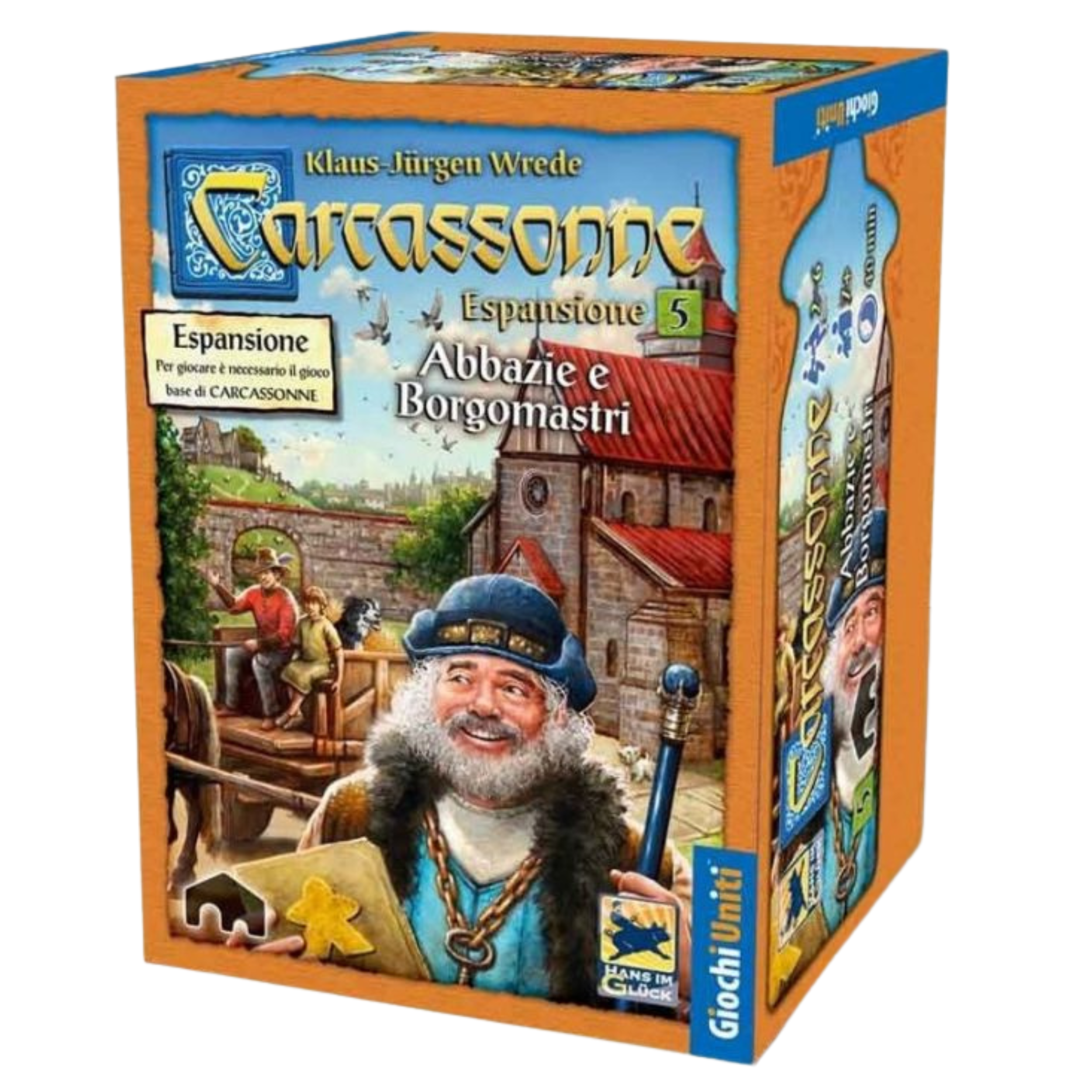 Carcassonne Abbazzie e Borgomastri - Espansione N.5