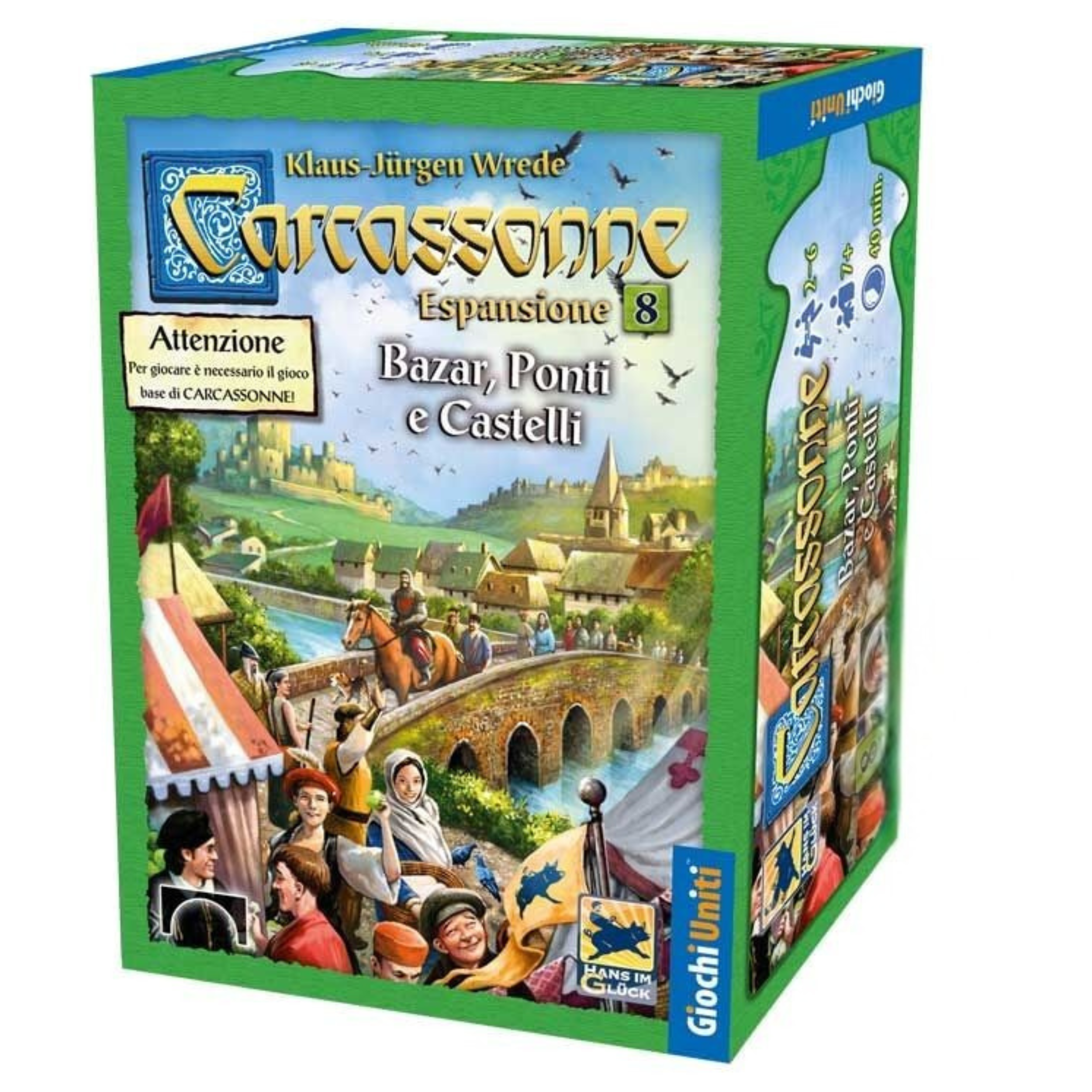 Carcassonne Bazar Ponti e Castelli - Espansione N.8
