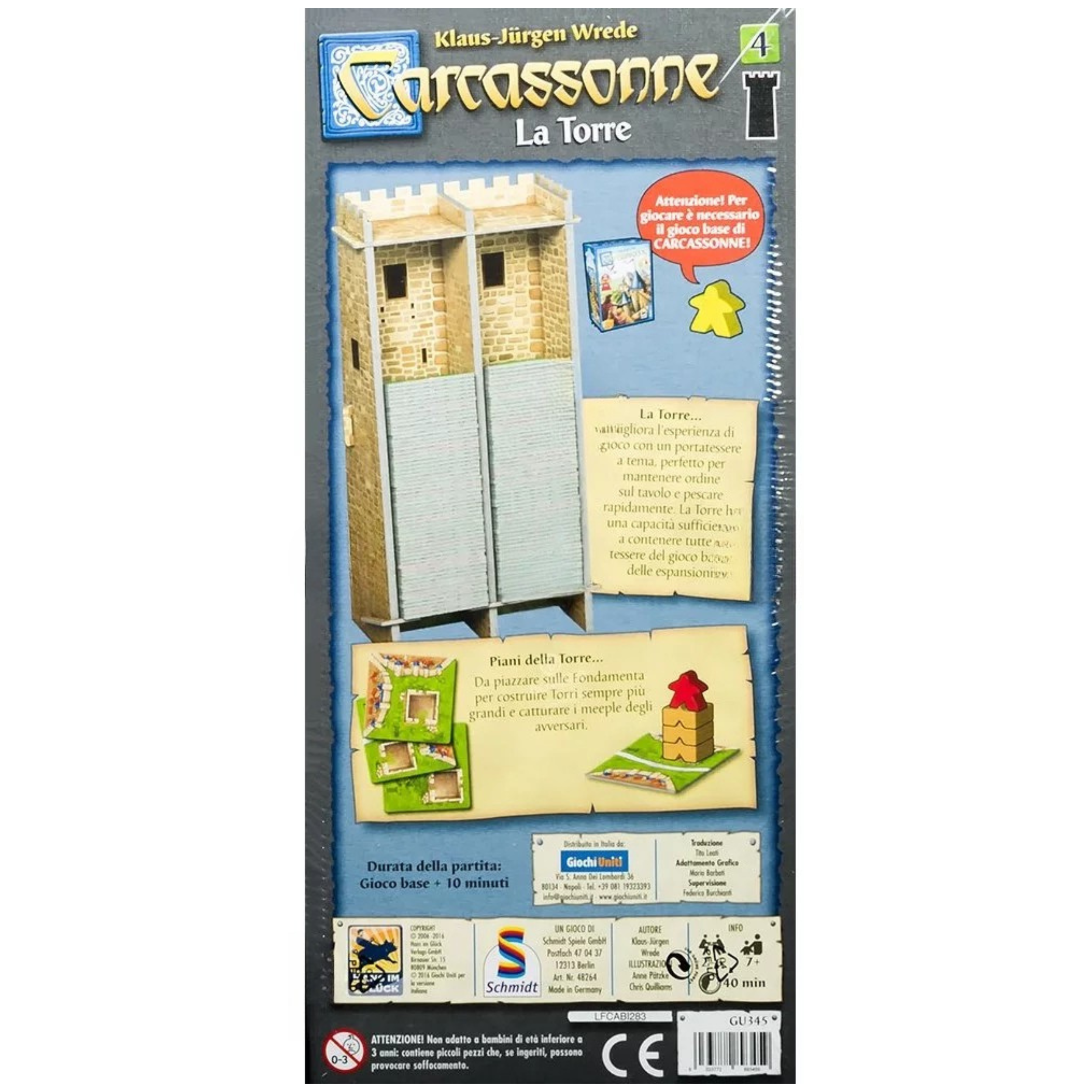 Carcassonne La Torre - Espansione N.4